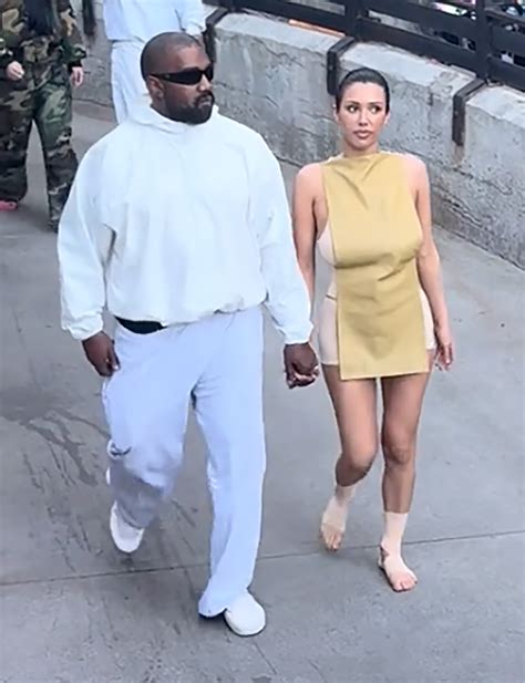 bianca censori feet|Bianca Censori Goes Barefoot With Kanye West at Disneyland.